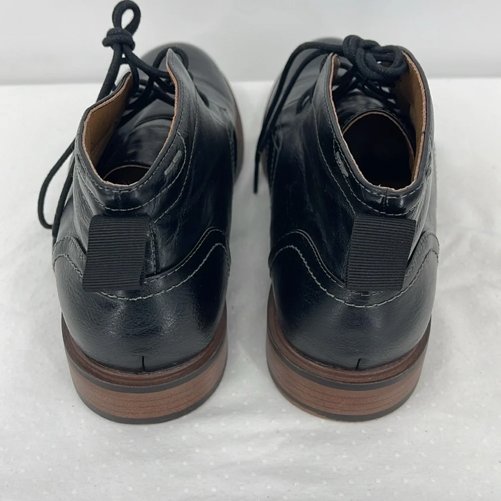SONOMA SIZE 8.5 Men's Black Leather Ankle Boots